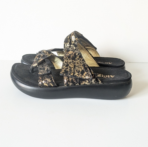 Alegria Beatrix Glammo Toe Loop Sandals - Picture 5 of 9
